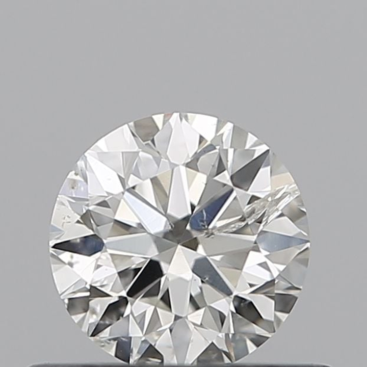 0.46 Carat Round Loose Diamond, H, I1, Very Good, IGI Certified