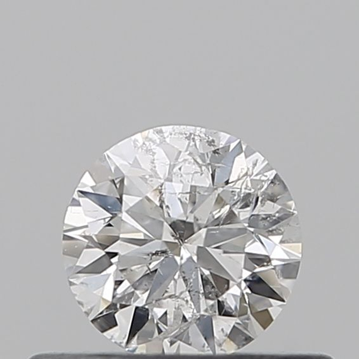 0.34 Carat Round Loose Diamond, F, I1, Super Ideal, IGI Certified | Thumbnail