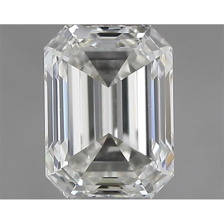 0.54 Carat Emerald Loose Diamond, H, VVS2, Ideal, IGI Certified | Thumbnail