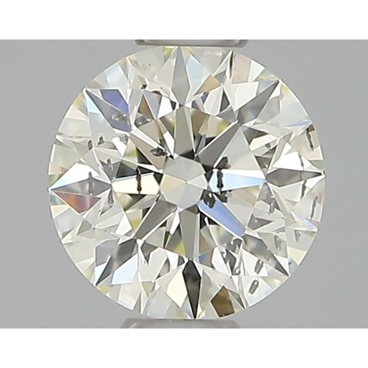 0.40 Carat Round Loose Diamond, J, SI2, Super Ideal, IGI Certified | Thumbnail