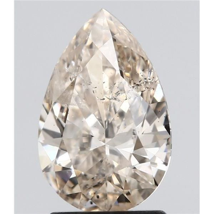 1.58 Carat Pear Loose Diamond, L, I1, Ideal, IGI Certified