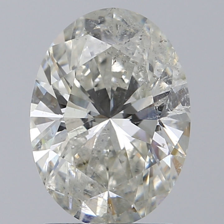 1.51 Carat Oval Loose Diamond, I, SI2, Super Ideal, IGI Certified