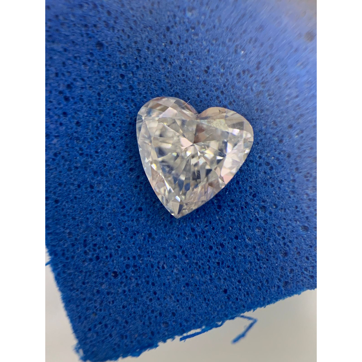 0.41 Carat Heart Loose Diamond, J, SI1, Very Good, IGI Certified | Thumbnail