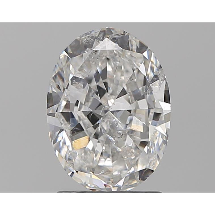 1.50 Carat Oval Loose Diamond, F, SI2, Ideal, IGI Certified | Thumbnail