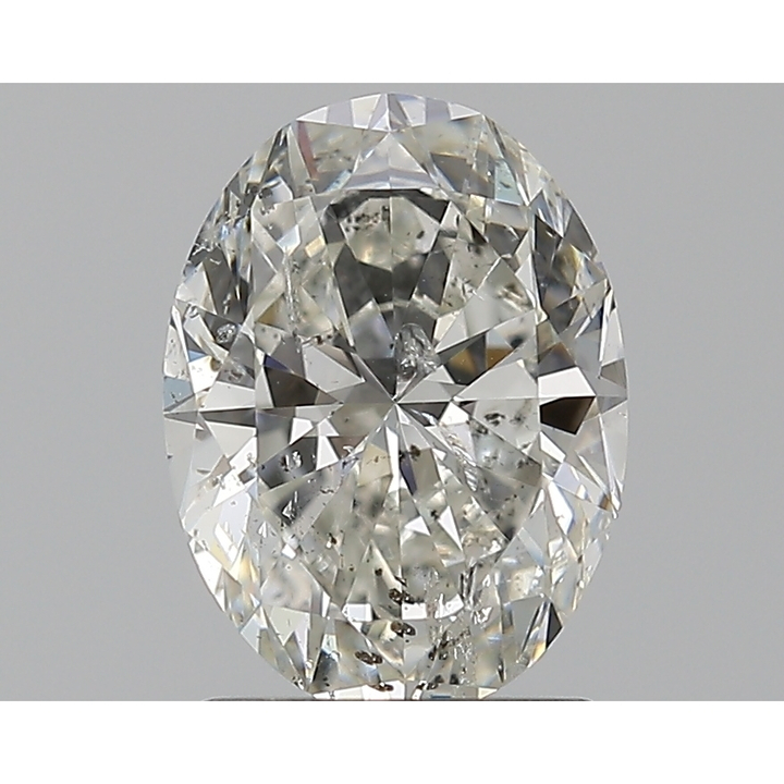 1.50 Carat Oval Loose Diamond, H, SI2, Super Ideal, IGI Certified