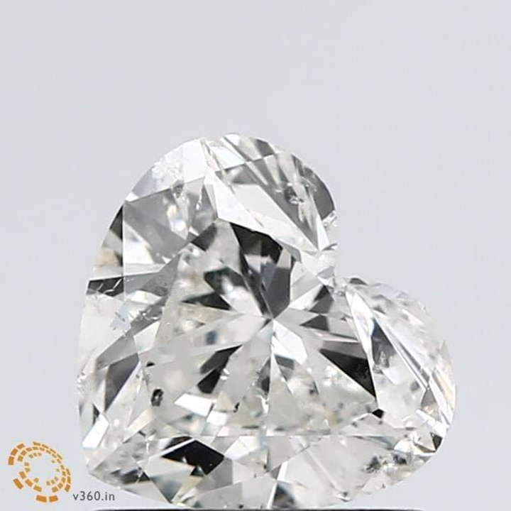 1.03 Carat Heart Loose Diamond, H, SI2, Ideal, IGI Certified