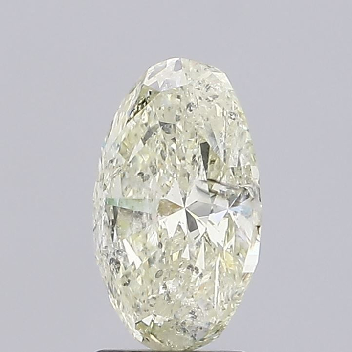 3.00 Carat Oval Loose Diamond, M, I1, Ideal, IGI Certified | Thumbnail