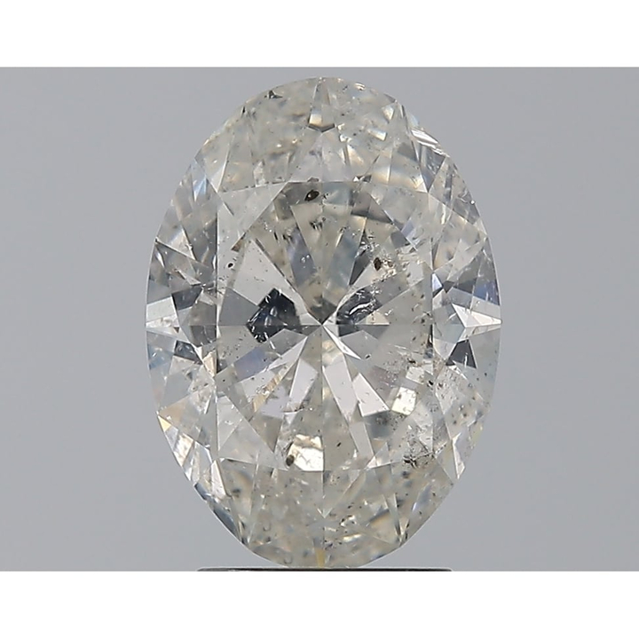 3.00 Carat Oval Loose Diamond, H, SI2, Super Ideal, IGI Certified | Thumbnail