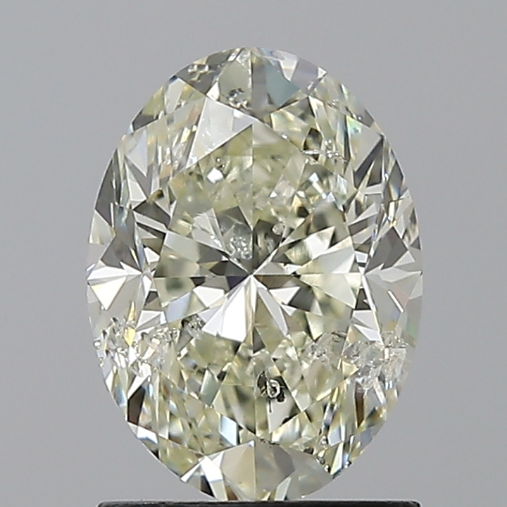 1.50 Carat Oval Loose Diamond, K, SI2, Excellent, IGI Certified | Thumbnail