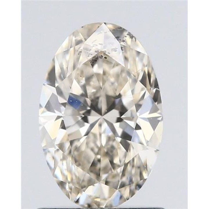 1.02 Carat Oval Loose Diamond, J, SI2, Ideal, IGI Certified | Thumbnail