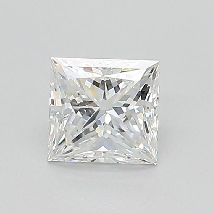 0.55 Carat Princess Loose Diamond, F, VVS1, Ideal, GIA Certified | Thumbnail