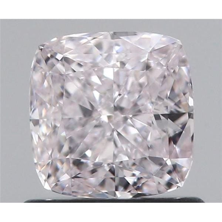 0.77 Carat Cushion Loose Diamond, Faint Pink, VS2, Ideal, GIA Certified