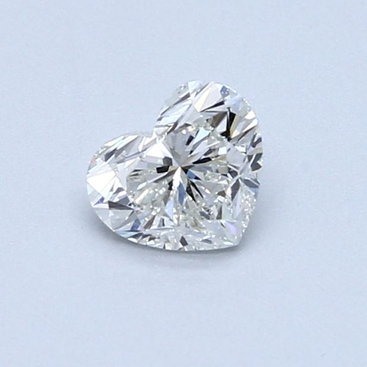0.50 Carat Heart Loose Diamond, F, SI1, Ideal, GIA Certified | Thumbnail