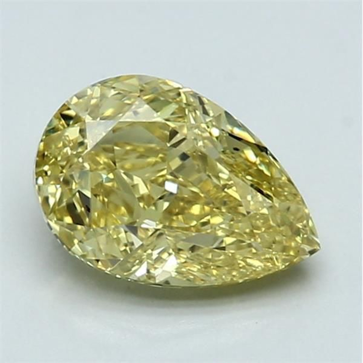 1.41 Carat Pear Loose Diamond, FIY FIY, VS1, Ideal, GIA Certified | Thumbnail