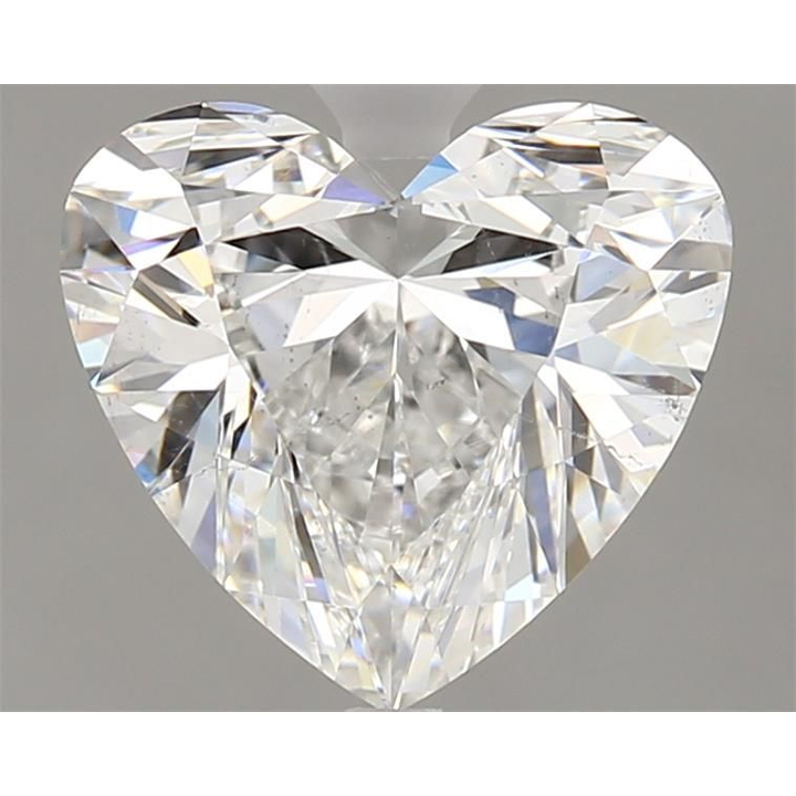 2.06 Carat Heart Loose Diamond, F, SI1, Super Ideal, GIA Certified