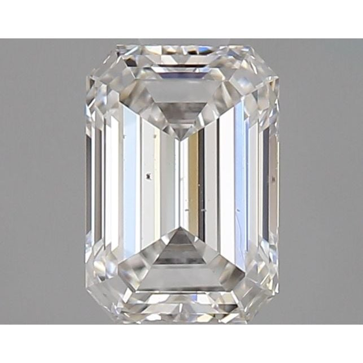 0.51 Carat Emerald Loose Diamond, G, SI1, Super Ideal, GIA Certified | Thumbnail