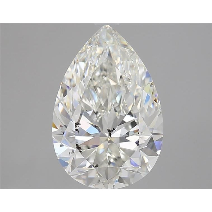 2.90 Carat Pear Loose Diamond, H, SI2, Super Ideal, GIA Certified