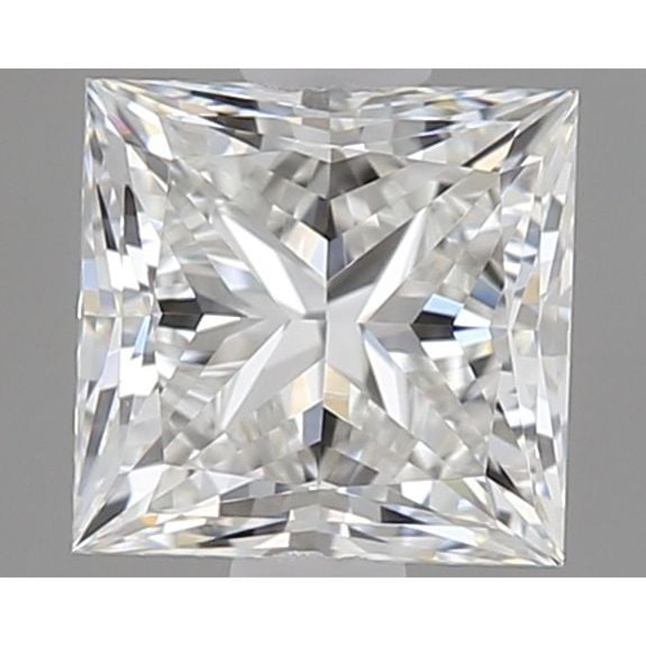 0.52 Carat Princess Loose Diamond, G, IF, Super Ideal, GIA Certified