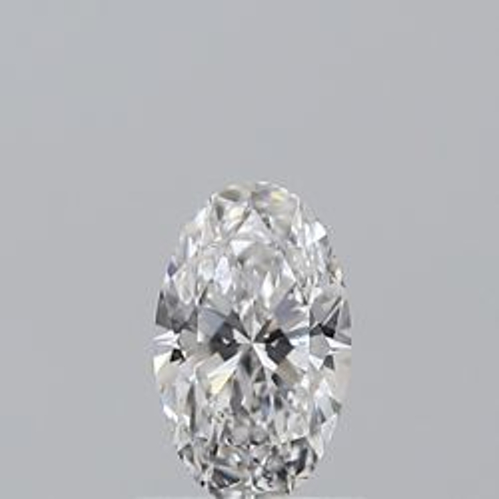 0.70 Carat Oval Loose Diamond, D, SI2, Super Ideal, GIA Certified