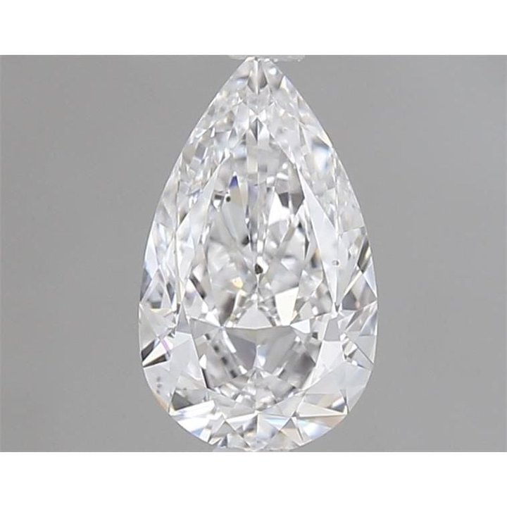 0.54 Carat Pear Loose Diamond, D, SI1, Ideal, GIA Certified