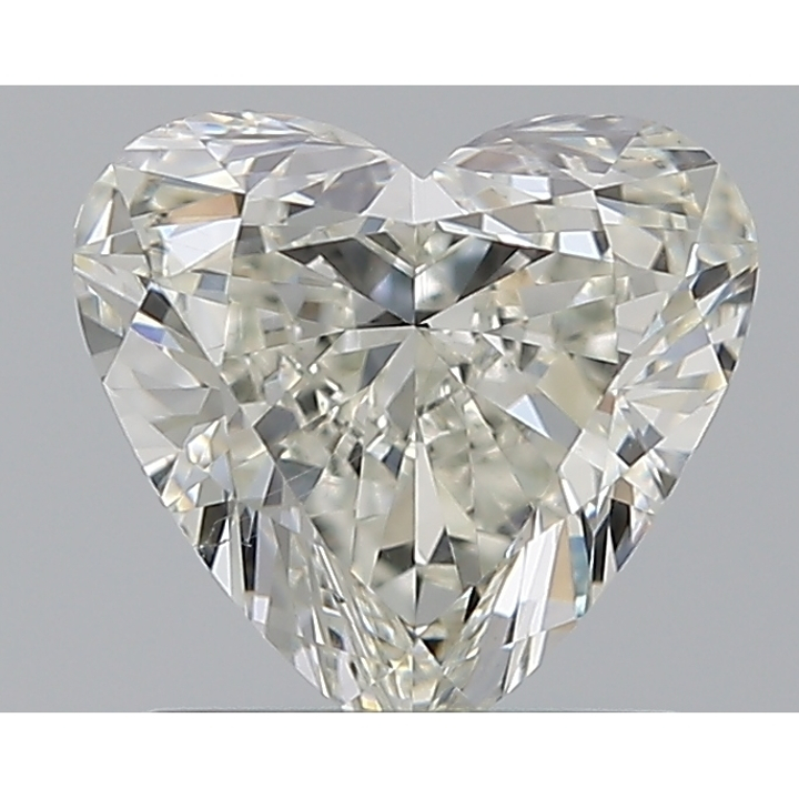 1.00 Carat Heart Loose Diamond, J, SI1, Ideal, GIA Certified