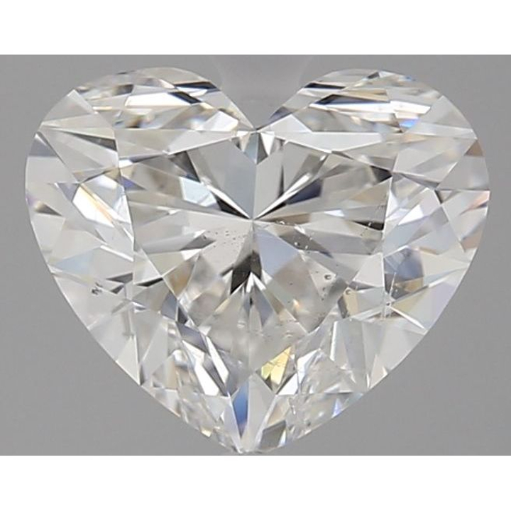 2.01 Carat Heart Loose Diamond, F, SI2, Super Ideal, GIA Certified | Thumbnail