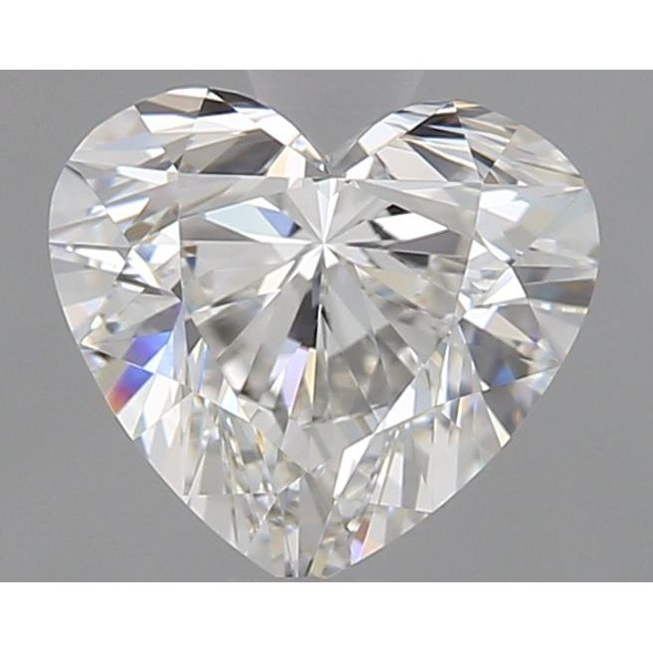 1.00 Carat Heart Loose Diamond, F, IF, Super Ideal, GIA Certified | Thumbnail
