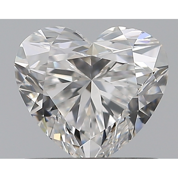 0.76 Carat Heart Loose Diamond, F, VS1, Super Ideal, GIA Certified | Thumbnail