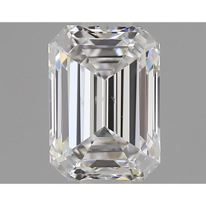 0.56 Carat Emerald Loose Diamond, F, SI1, Ideal, GIA Certified