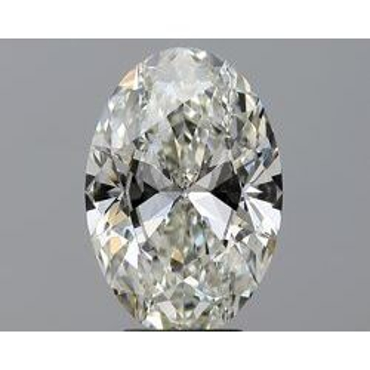 4.01 Carat Oval Loose Diamond, J, VS2, Super Ideal, GIA Certified