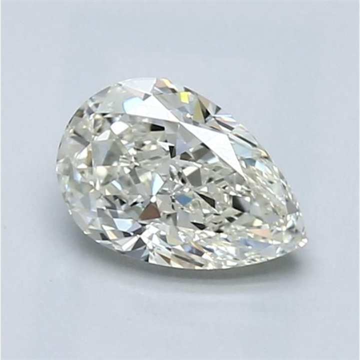 1.09 Carat Pear Loose Diamond, K, IF, Ideal, GIA Certified
