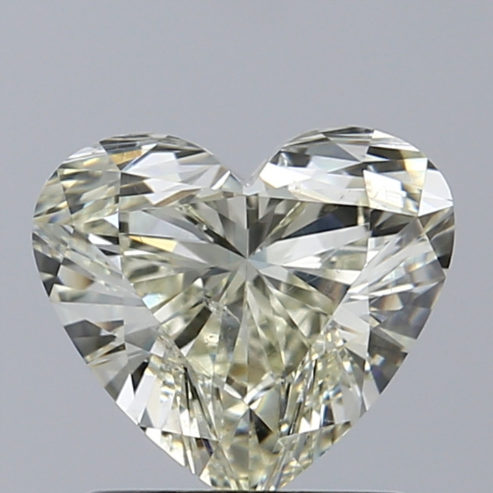 1.01 Carat Heart Loose Diamond, K, SI1, Super Ideal, IGI Certified