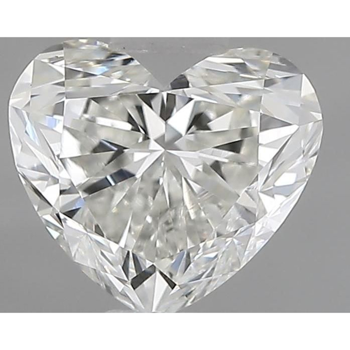 1.01 Carat Heart Loose Diamond, H, VS2, Ideal, IGI Certified