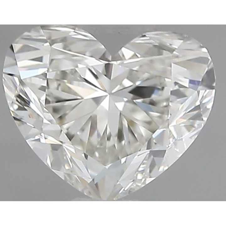 1.00 Carat Heart Loose Diamond, H, VS1, Ideal, IGI Certified