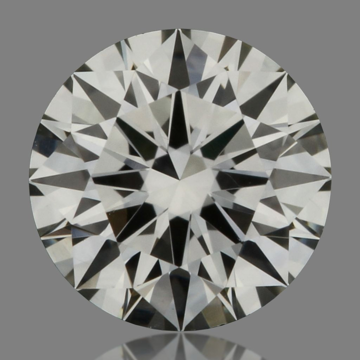 0.26 Carat Round Loose Diamond, J, VVS2, Super Ideal, GIA Certified