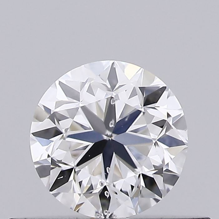 0.40 Carat Round Loose Diamond, D, SI2, Very Good, GIA Certified