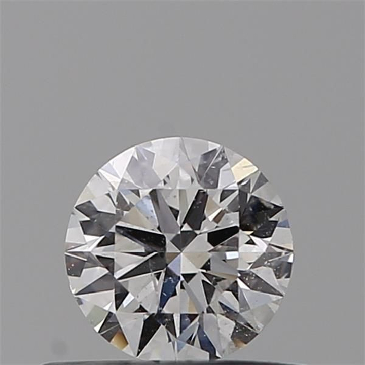 0.40 Carat Round Loose Diamond, D, SI2, Super Ideal, GIA Certified
