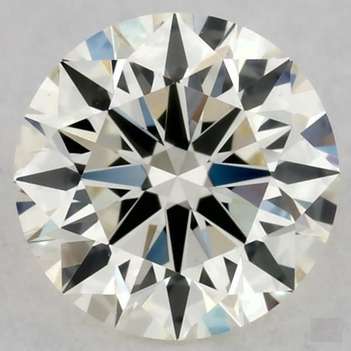 0.41 Carat Round Loose Diamond, L, SI1, Super Ideal, GIA Certified
