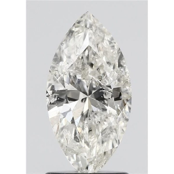 1.34 Carat Marquise Loose Diamond, J, I1, Ideal, IGI Certified