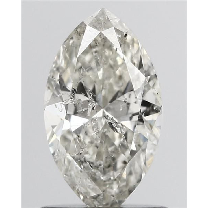 1.00 Carat Marquise Loose Diamond, J, I1, Ideal, IGI Certified