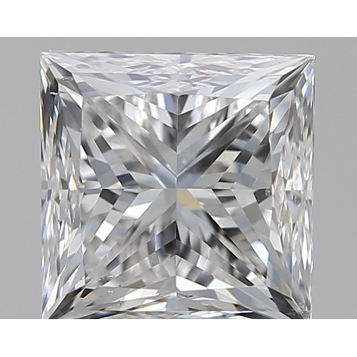 0.70 Carat Princess Loose Diamond, E, SI1, Excellent, GIA Certified | Thumbnail