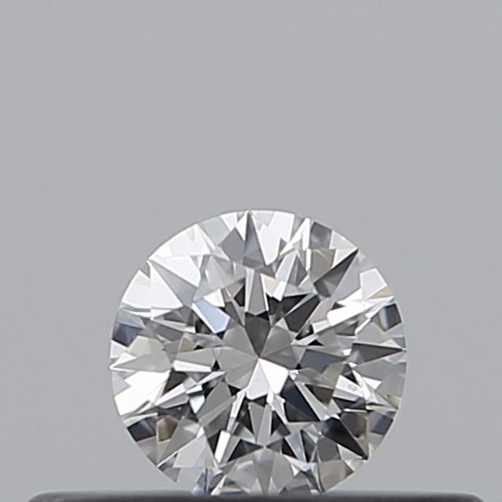 0.18 Carat Round Loose Diamond, E, VS2, Super Ideal, GIA Certified