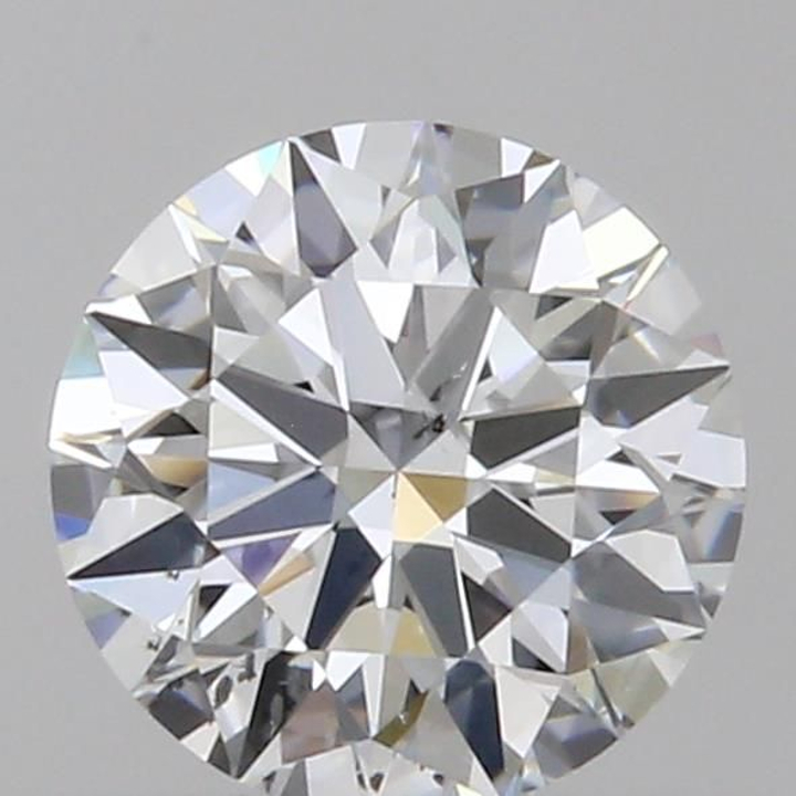 0.44 Carat Round Loose Diamond, F, SI1, Super Ideal, GIA Certified