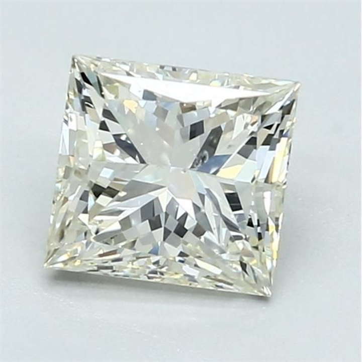 1.58 Carat Princess Loose Diamond, M, SI2, Ideal, GIA Certified | Thumbnail