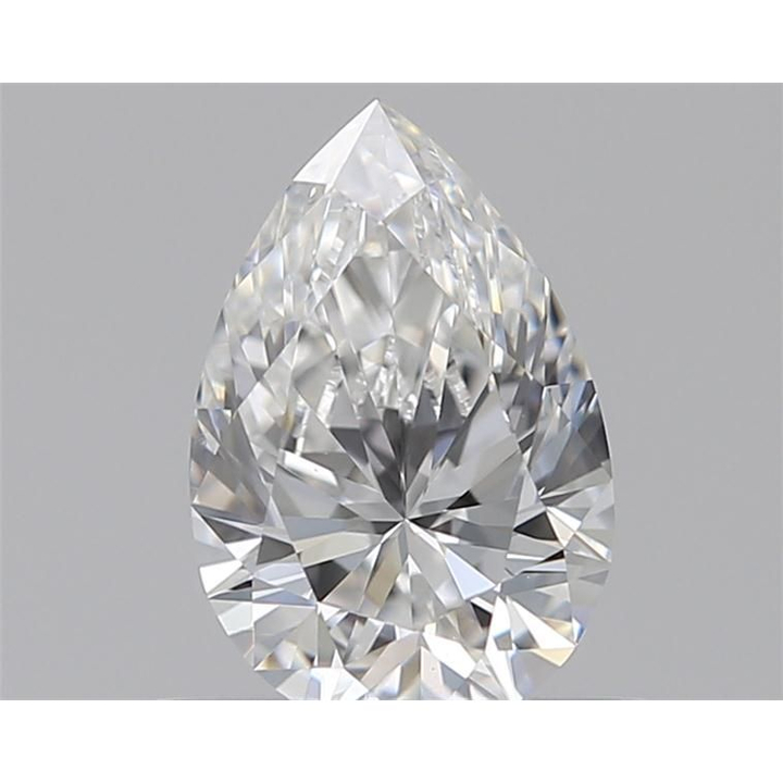 0.50 Carat Pear Loose Diamond, D, VS1, Super Ideal, GIA Certified