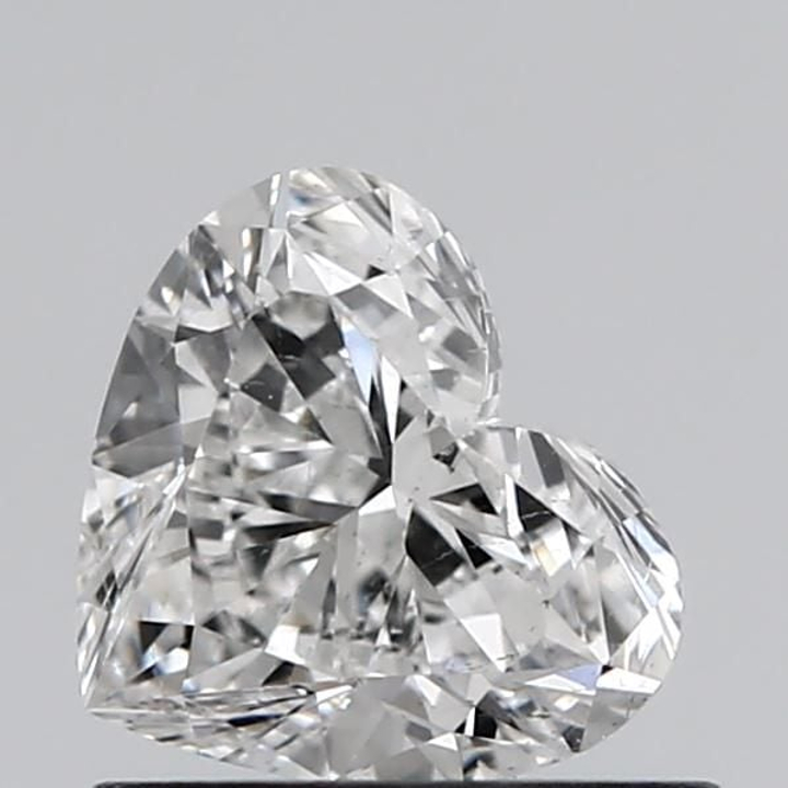 0.71 Carat Heart Loose Diamond, E, SI1, Super Ideal, GIA Certified | Thumbnail