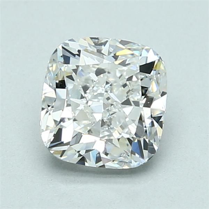 1.50 Carat Cushion Loose Diamond, G, SI2, Ideal, GIA Certified