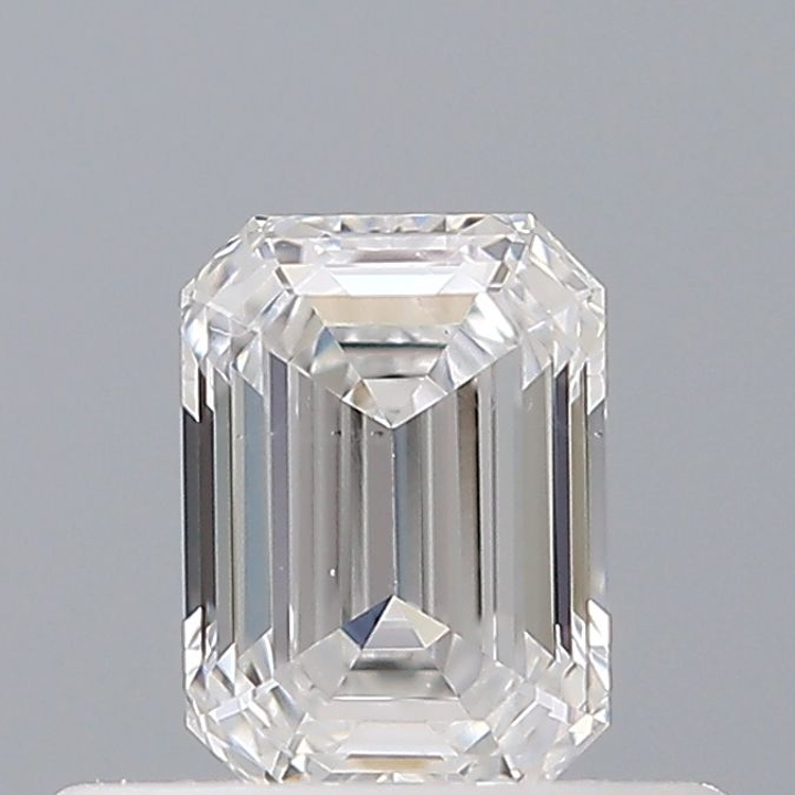 0.36 Carat Emerald Loose Diamond, D, VS2, Ideal, GIA Certified | Thumbnail