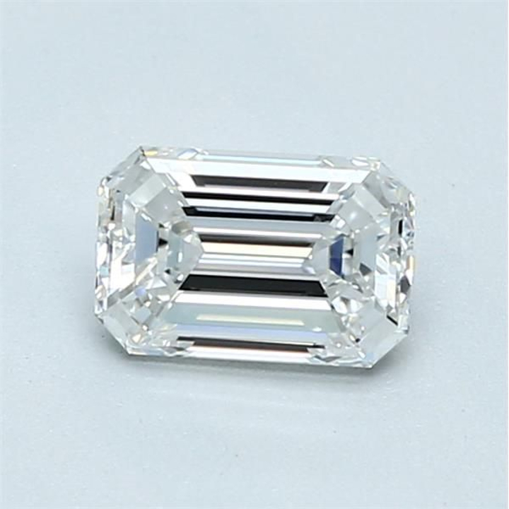 0.71 Carat Emerald Loose Diamond, F, VVS1, Super Ideal, GIA Certified