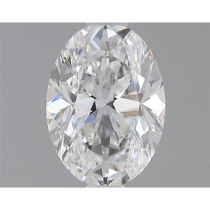0.50 Carat Oval Loose Diamond, D, SI1, Ideal, GIA Certified